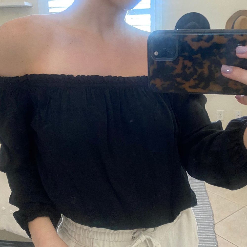 Off the shoulder top